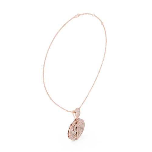 Round Emblem Pendant
