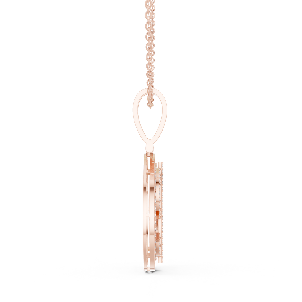 Round Emblem Pendant