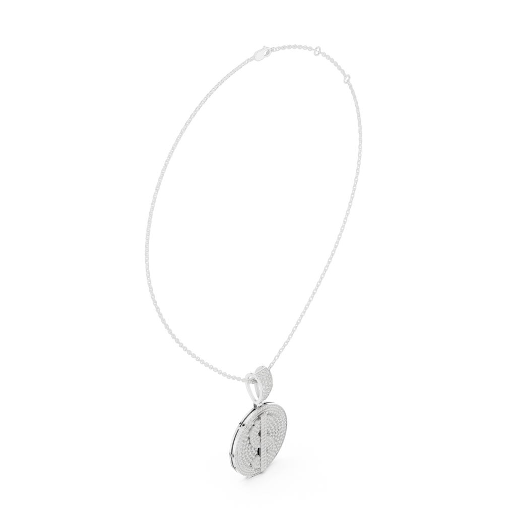 Round Emblem Pendant