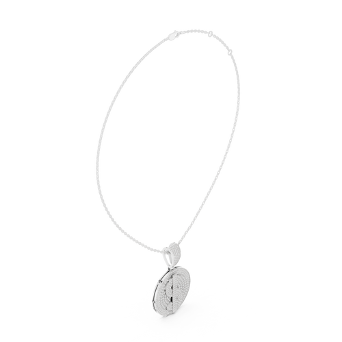 Round Emblem Pendant