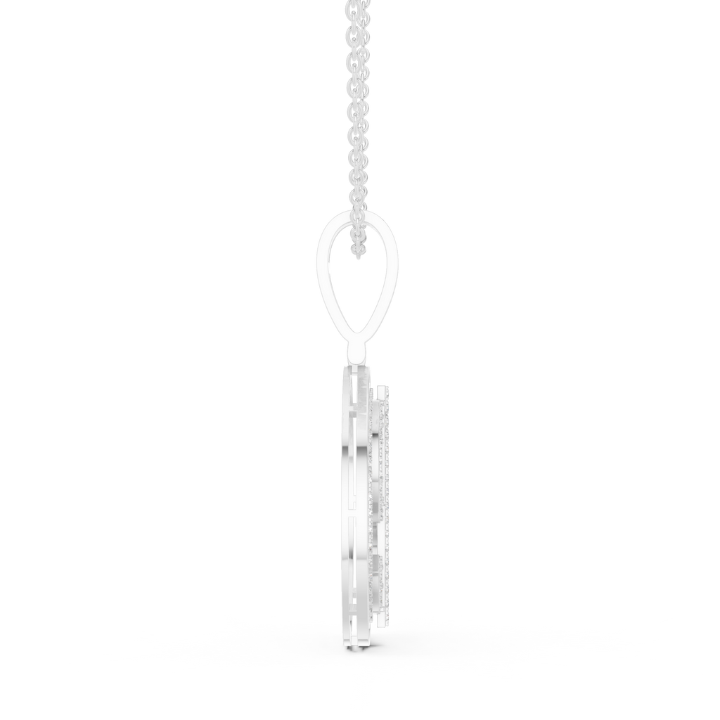 Round Emblem Pendant