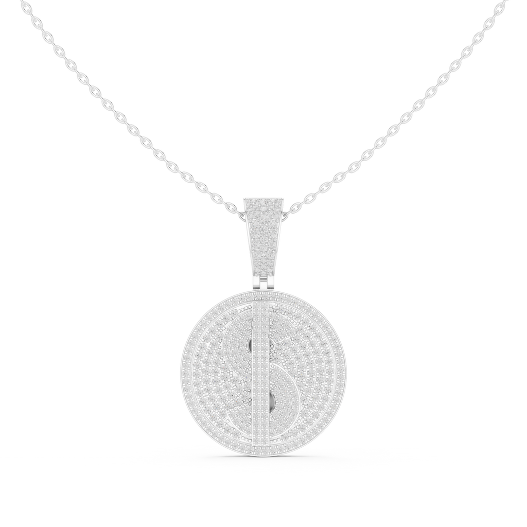 Round Emblem Pendant