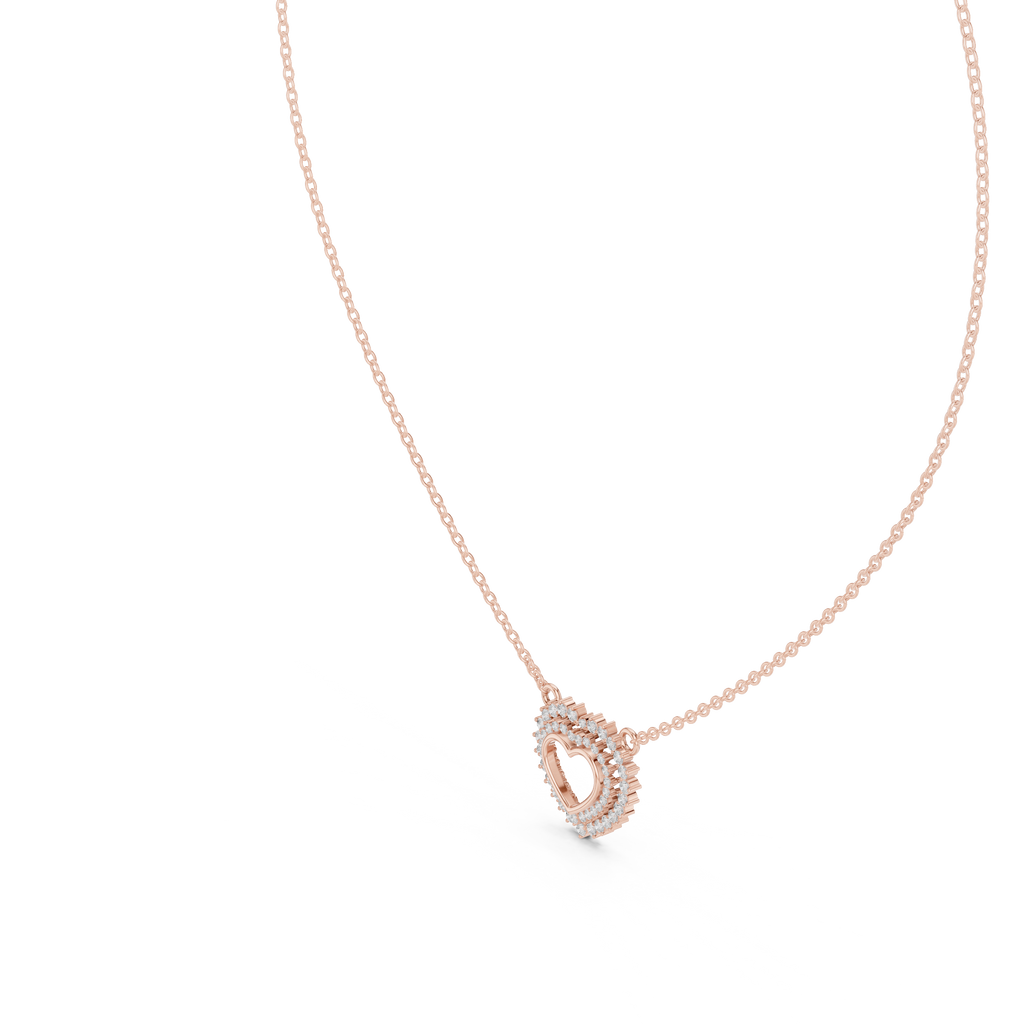 Round Heart Pendant