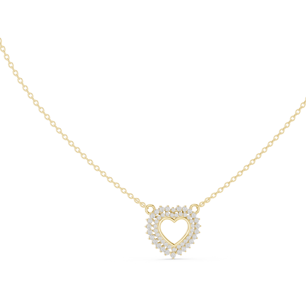 Round Heart Pendant