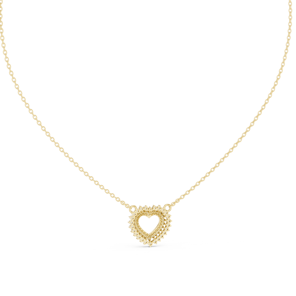 Round Heart Pendant