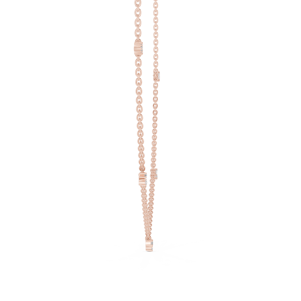 Baguette Round Pendant