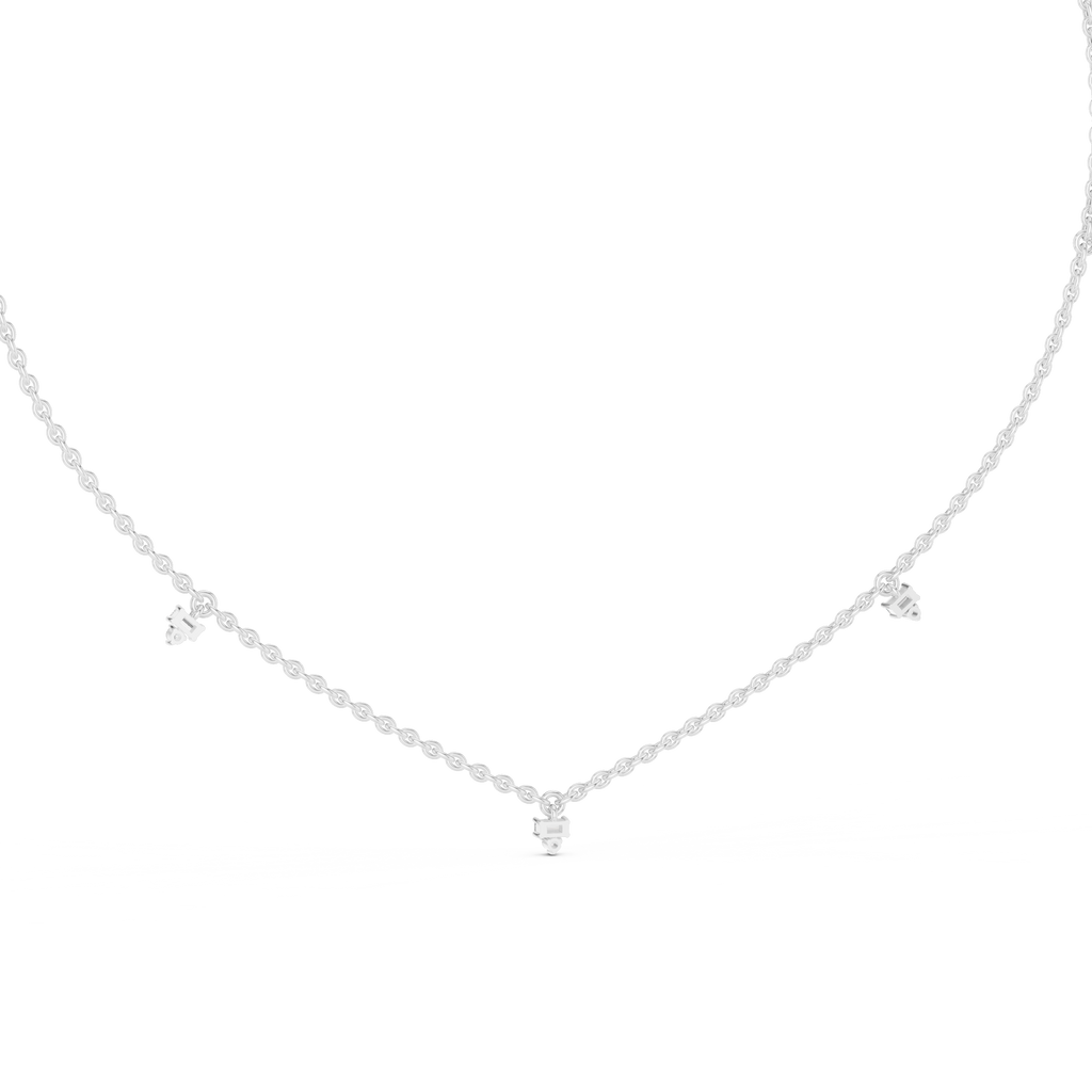 Baguette Round Pendant