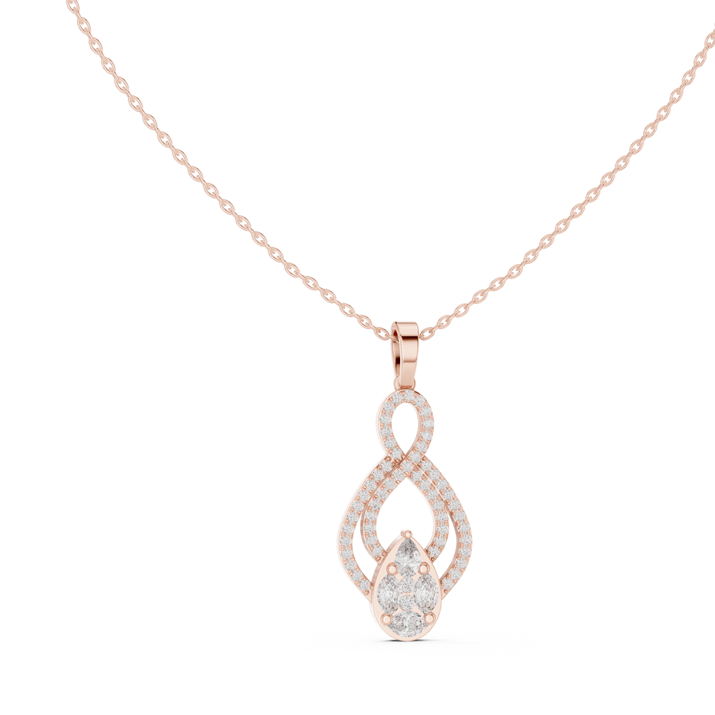 Marquise Pear Pendant