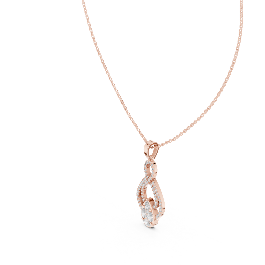 Marquise Pear Pendant