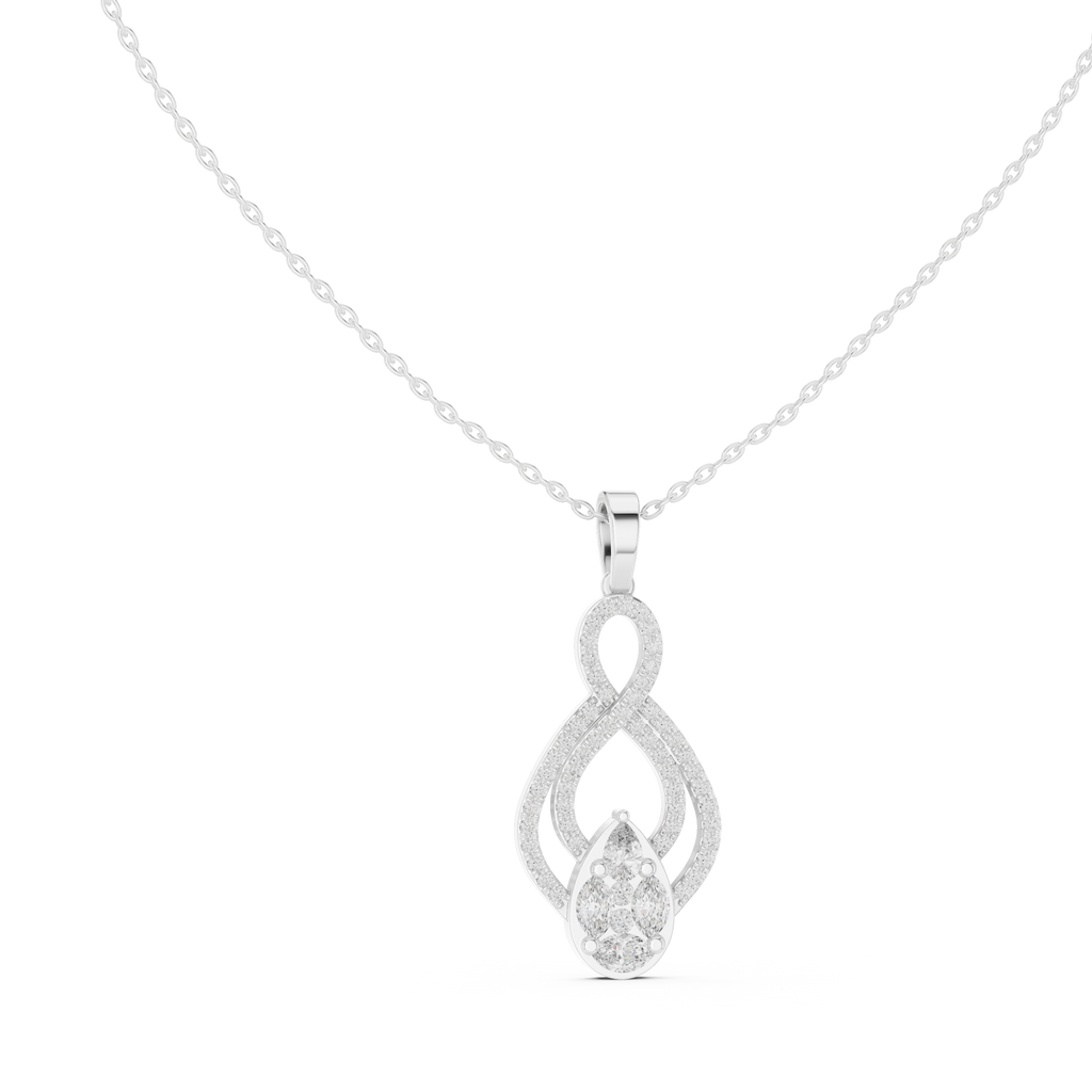Marquise Pear Pendant