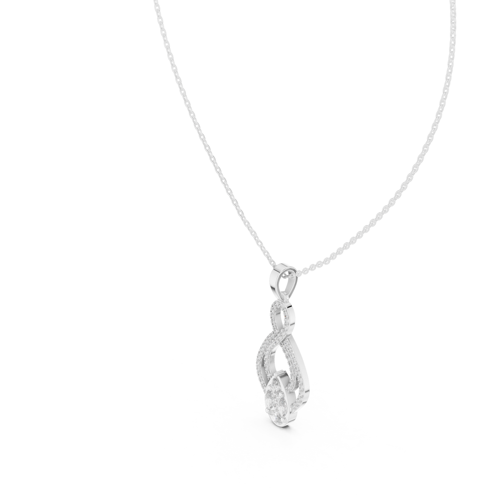 Marquise Pear Pendant