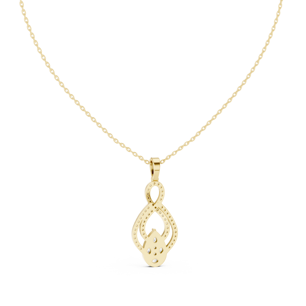 Marquise Pear Pendant