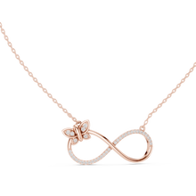 Load image into Gallery viewer, Butterfly Infinity Pendant
