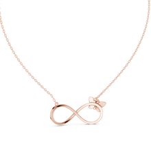 Load image into Gallery viewer, Butterfly Infinity Pendant
