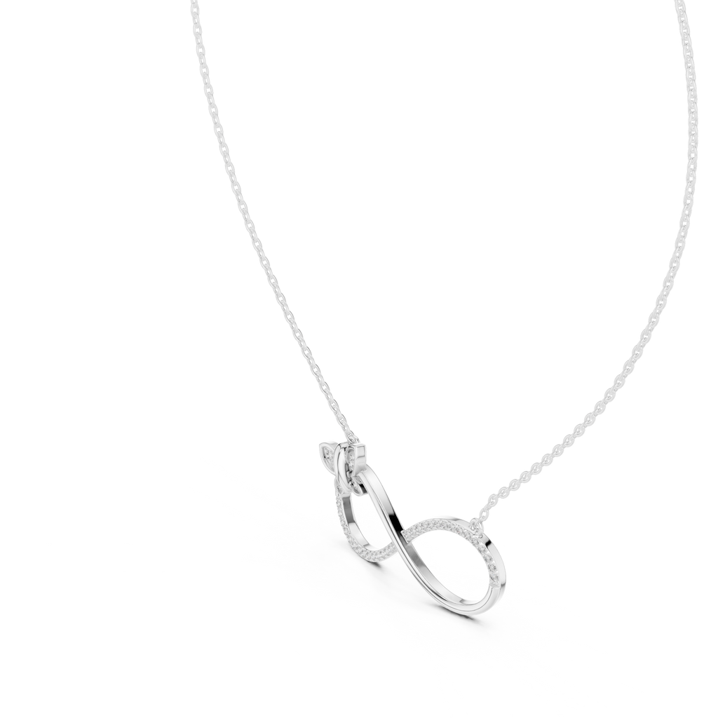 Butterfly Infinity Pendant