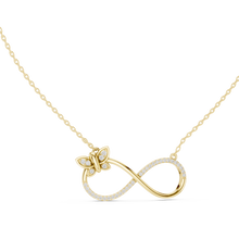 Load image into Gallery viewer, Butterfly Infinity Pendant