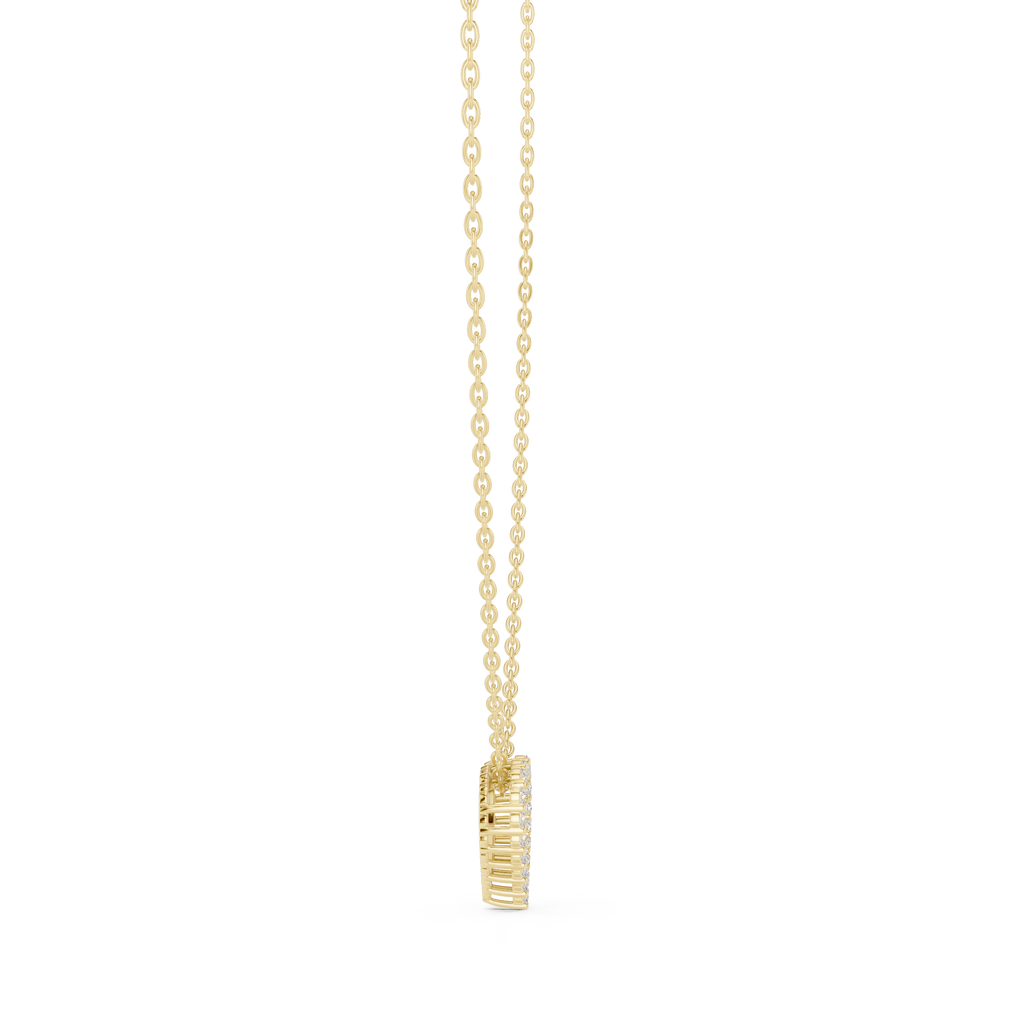 Round Heart Pendant