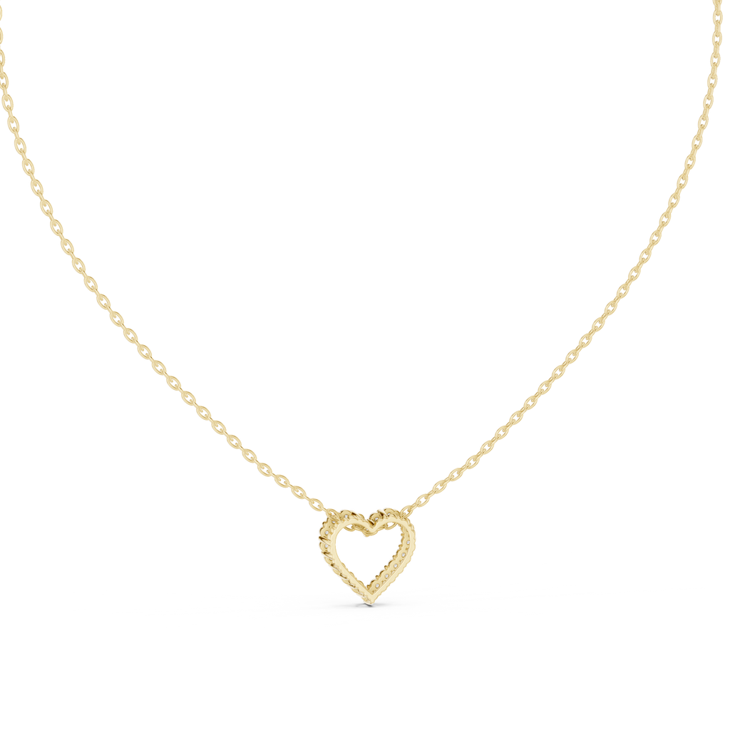 Round Heart Pendant