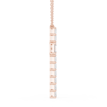Load image into Gallery viewer, Emerald Cross Pendant