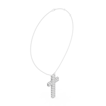 Load image into Gallery viewer, Emerald Cross Pendant