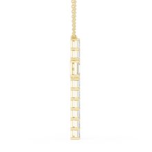 Load image into Gallery viewer, Emerald Cross Pendant