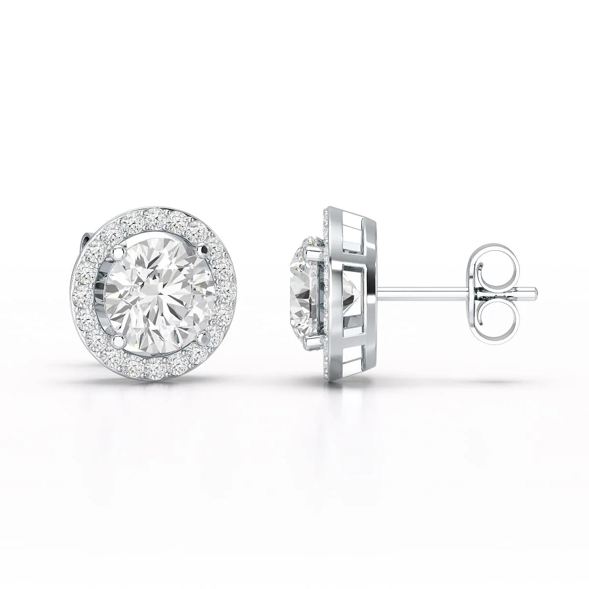 Fancy Shape Diamond Earrings