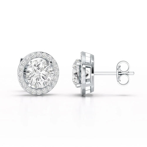 Fancy Shape Diamond Earrings