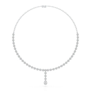 4.97 Carat Pear Necklace