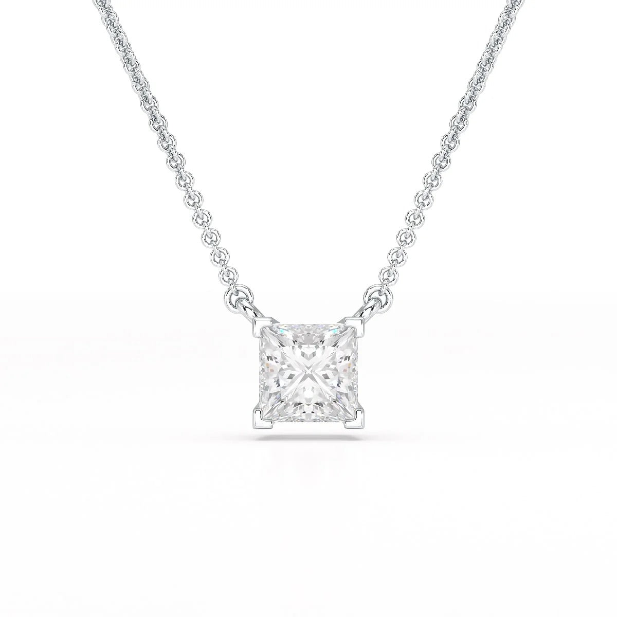 Princess Cut Pendant