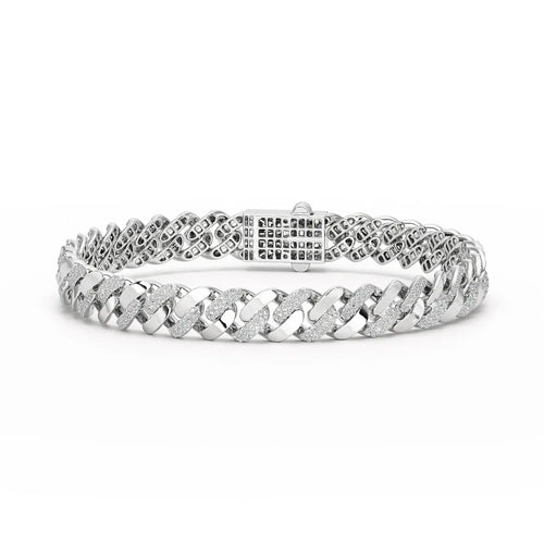 2.62 Carats Round Diamond Bracelet