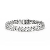 2.62 Carats Round Diamond Bracelet