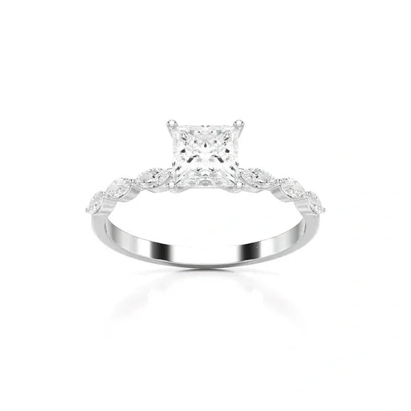 Princess & Marquise Ring