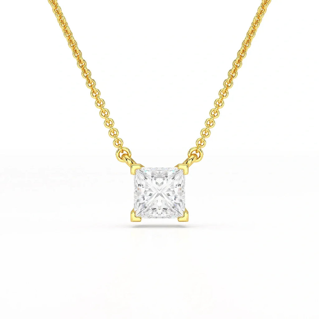 Princess Cut Pendant