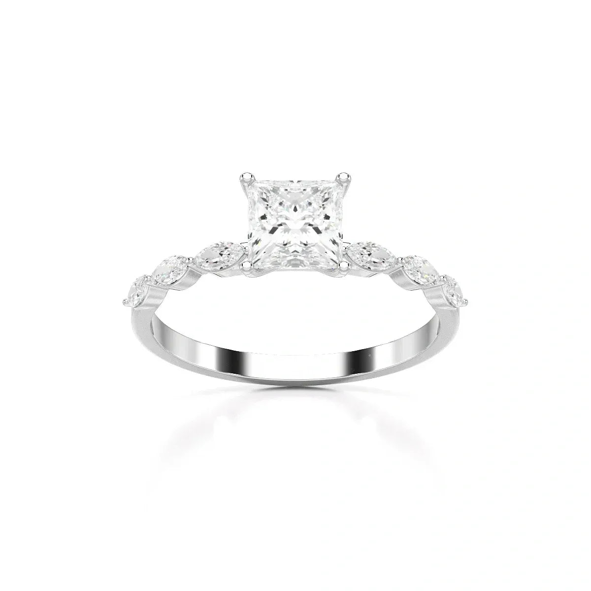 Princess & Marquise Ring