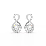 2.2 Carat Round Earrings