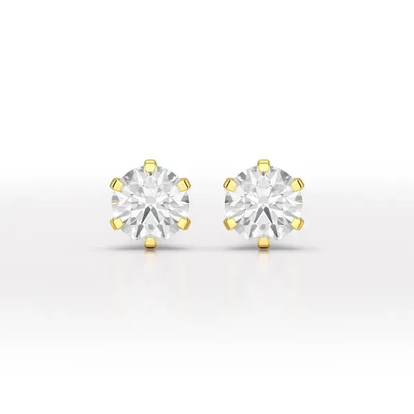 1.68 Carat Round Studs
