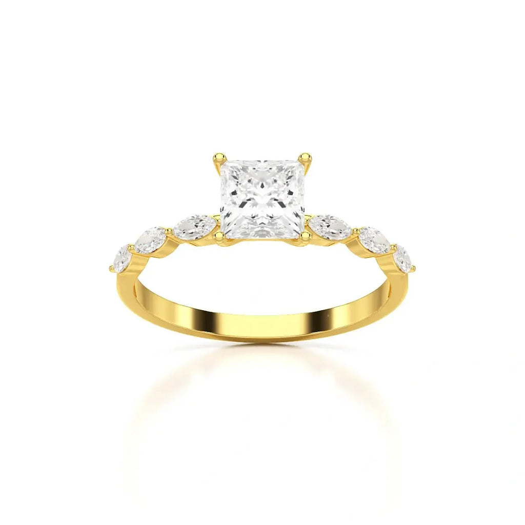 Princess & Marquise Ring