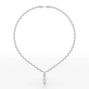 19.9 Carat Marquise Necklace