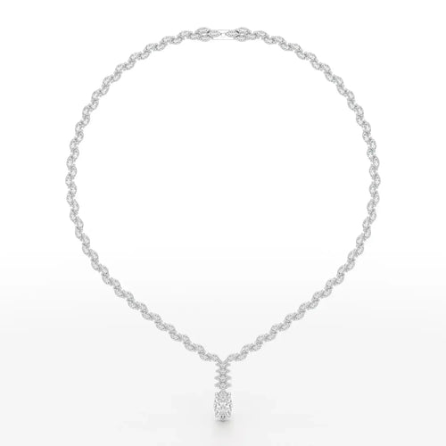 19.9 Carat Marquise Necklace