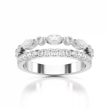 Load image into Gallery viewer, 1 Carat Marquise &amp; Round