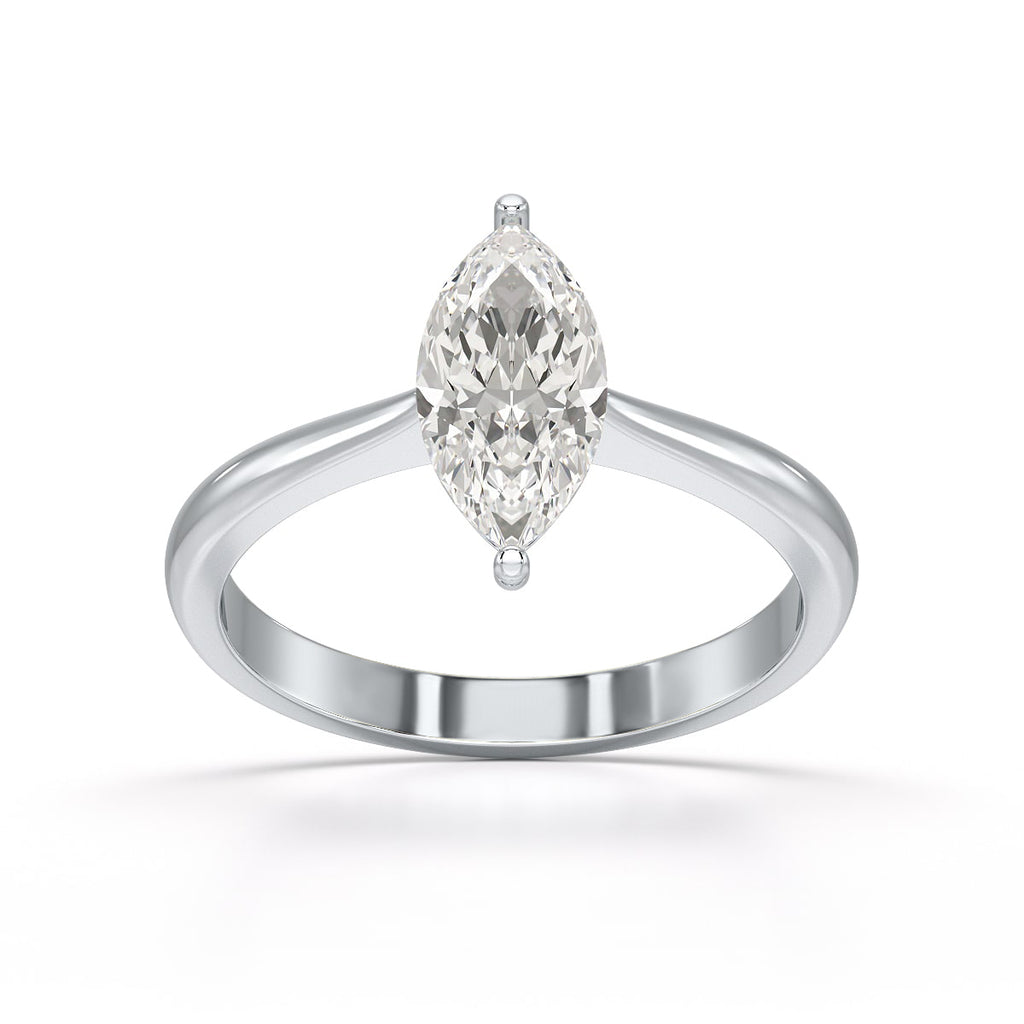 1 Carat Marquise Shape Solitaire