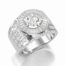 Load image into Gallery viewer, 5.75 Carat Round Men’s Ring