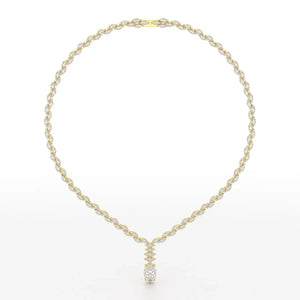 19.9 Carat Marquise Necklace