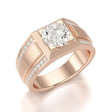 Load image into Gallery viewer, 2.42 Carat Round Men’s Ring