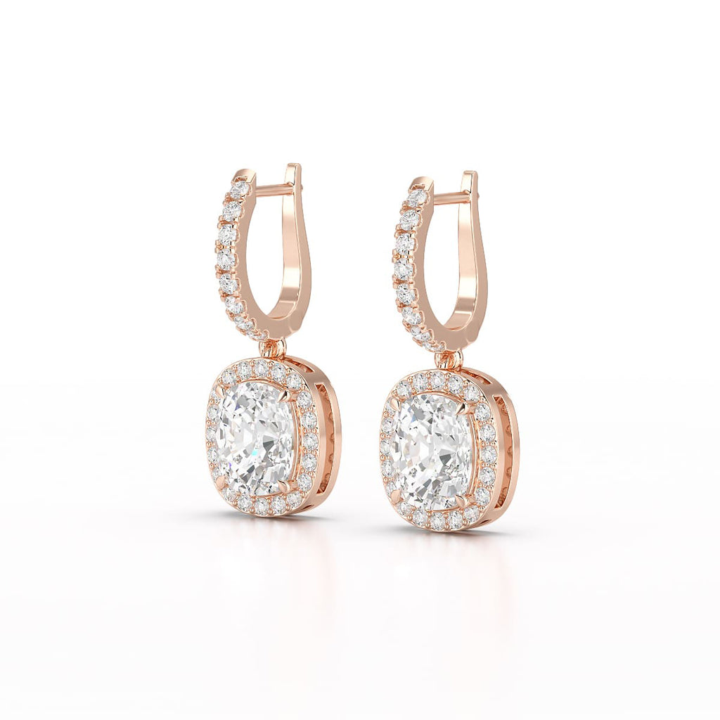 2.34 Carat Fancy Shape Earrings