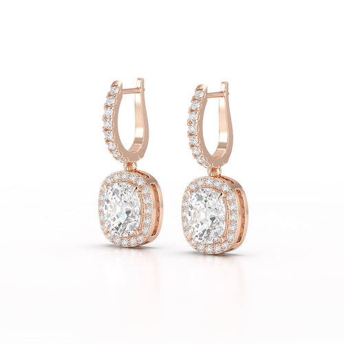 2.34 Carat Fancy Shape Earrings