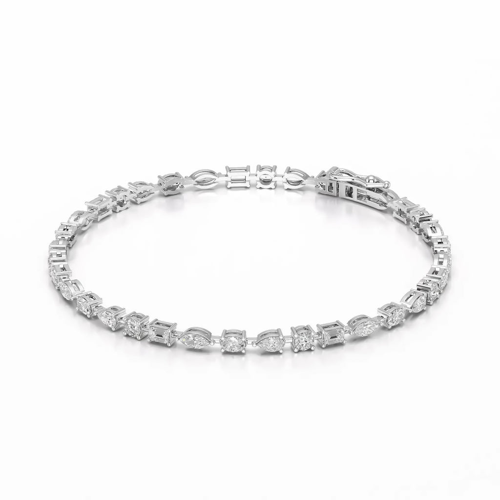 Fancy Shape Tennis Bracelet