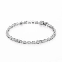 Load image into Gallery viewer, Fancy Shape Tennis Bracelet