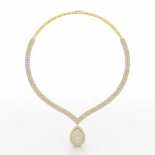Load image into Gallery viewer, 23.5 Carat Round Diamonds Necklace