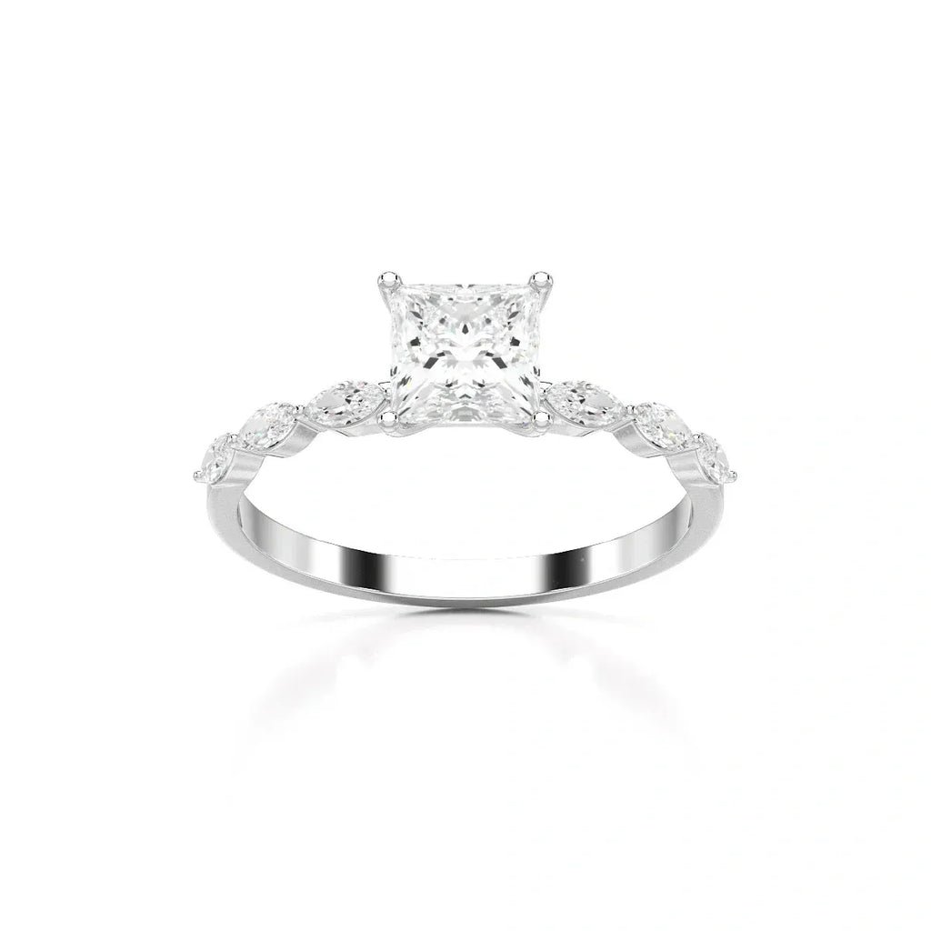 Princess & Marquise Ring